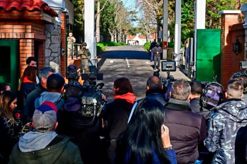 Tragedia- hallaron muerto a un soldado dentro de la Quinta de Olivos