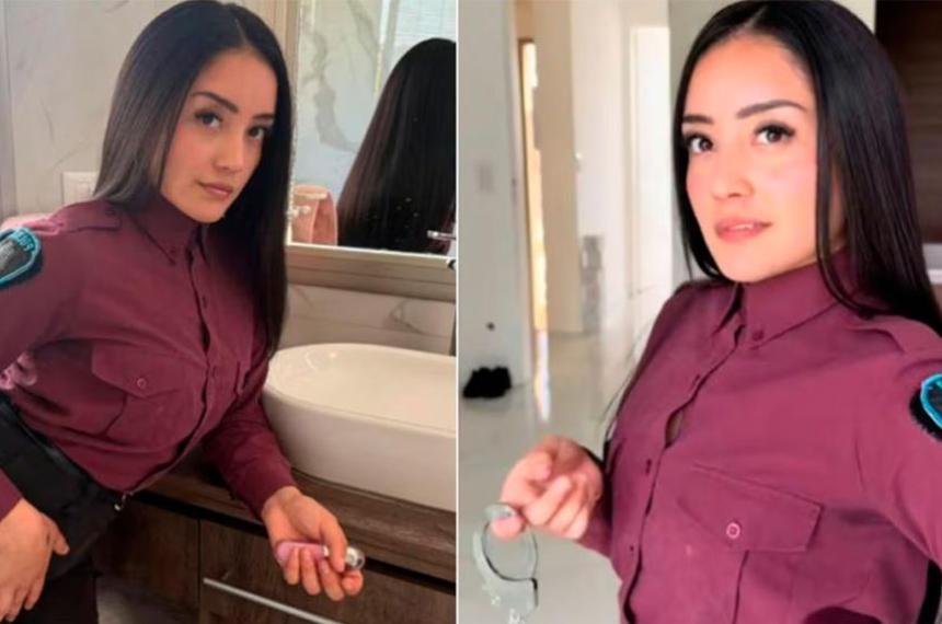 Tras la poleacutemica echaron a la agente que subiacutea videos provocativos en TikTok