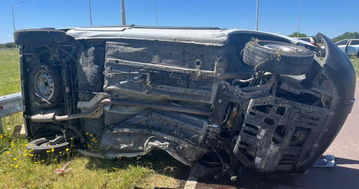 El choque se produjo minutos después de las 10 de la mañana