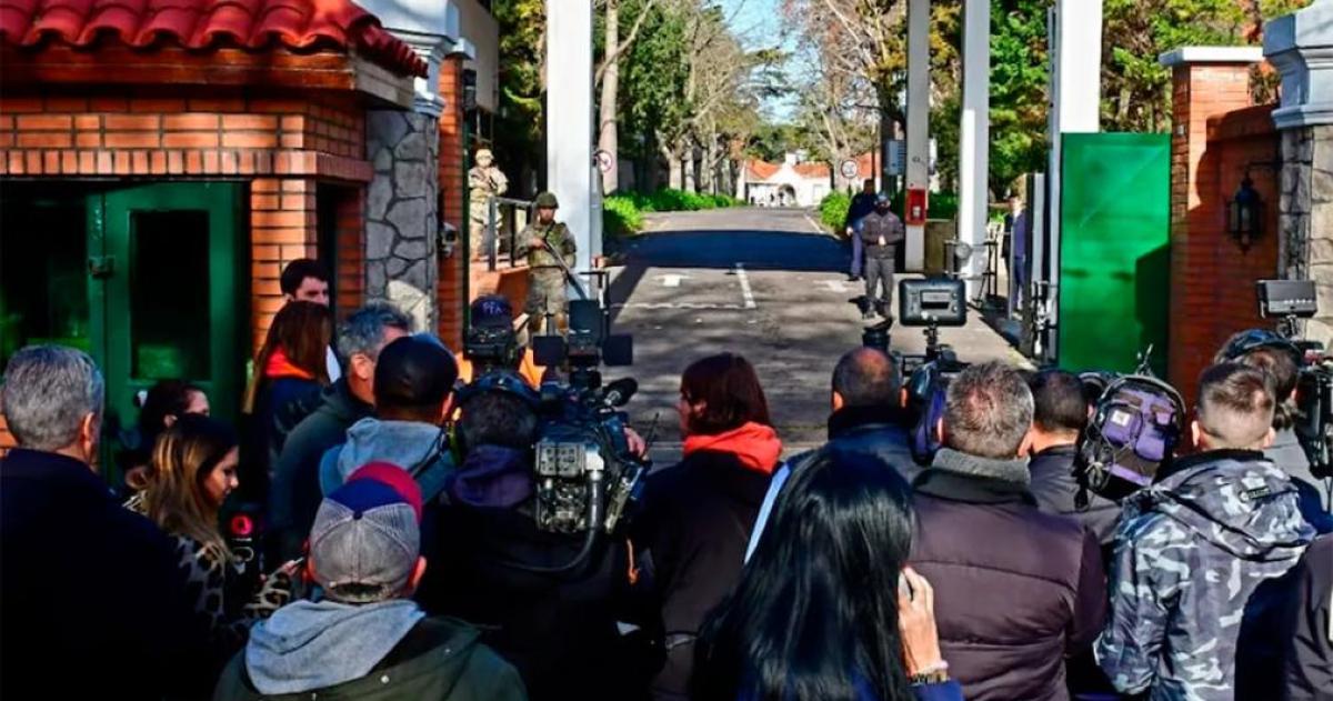 Tragedia- hallaron muerto a un soldado dentro de la Quinta de Olivos