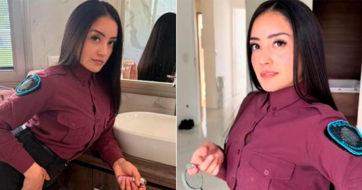 Tras la poleacutemica echaron a la agente que subiacutea videos provocativos en TikTok