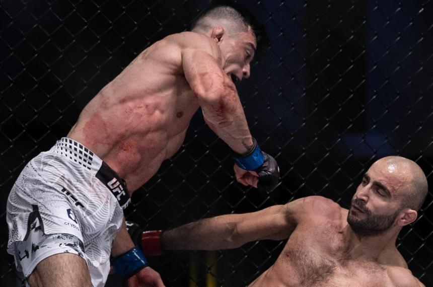 La victoria del argentino tras una gran actuación