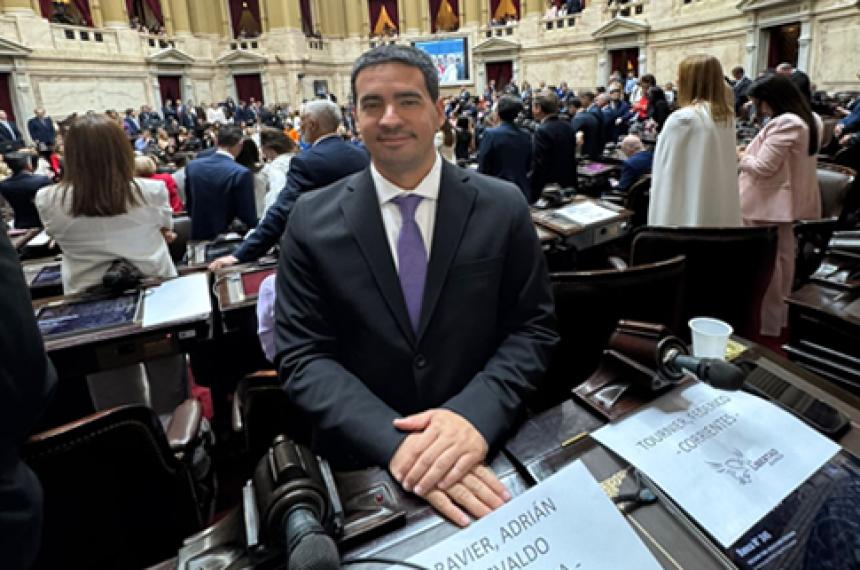 Ravier debutoacute en el Congreso defendiendo la derogacioacuten del financiamiento educativo 