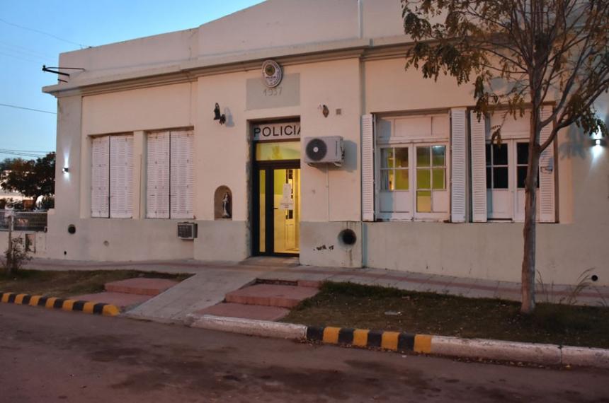 La comisaría de la vecina localidad de Toay