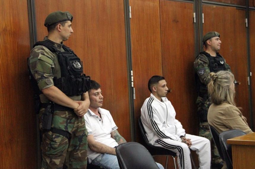 Dos de los acuados participaron de la audiencia en los Tribunales de Pico