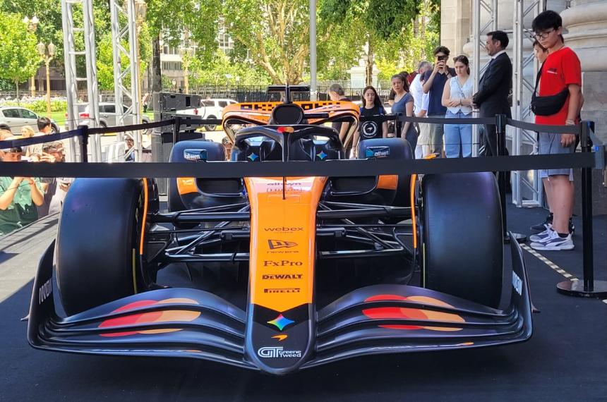 McLaraen estaacute en Argentina