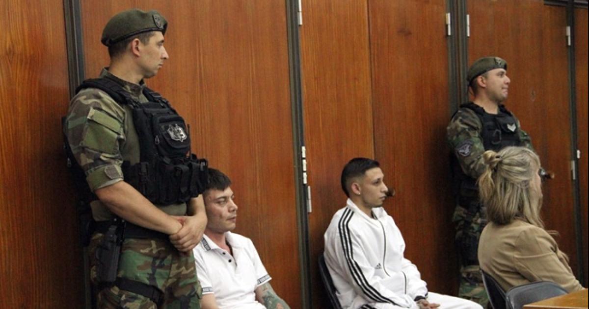 Dos de los acuados participaron de la audiencia en los Tribunales de Pico
