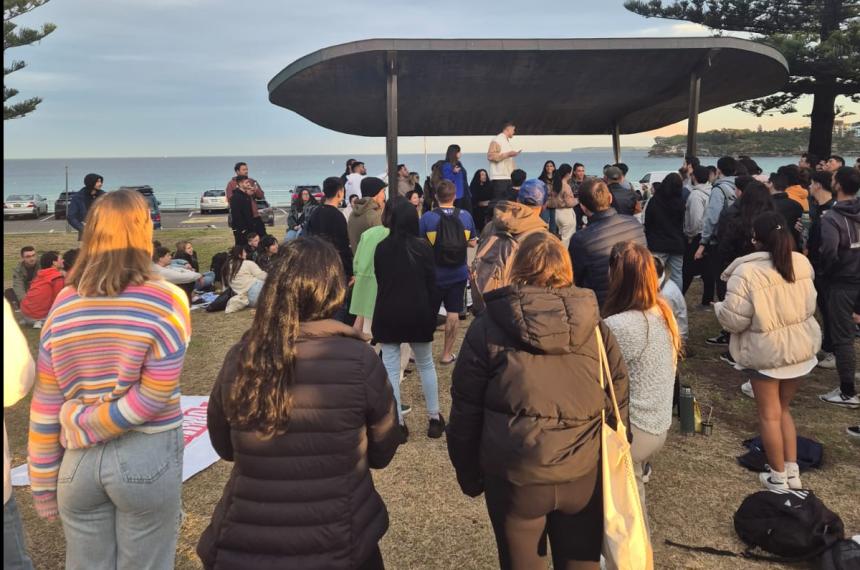 Una juntada latina en Bondi Beach