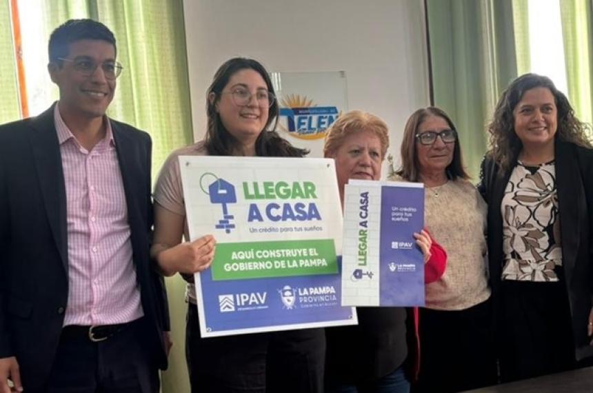 El acto de entrega se realizó en la Municipalidad de Telén