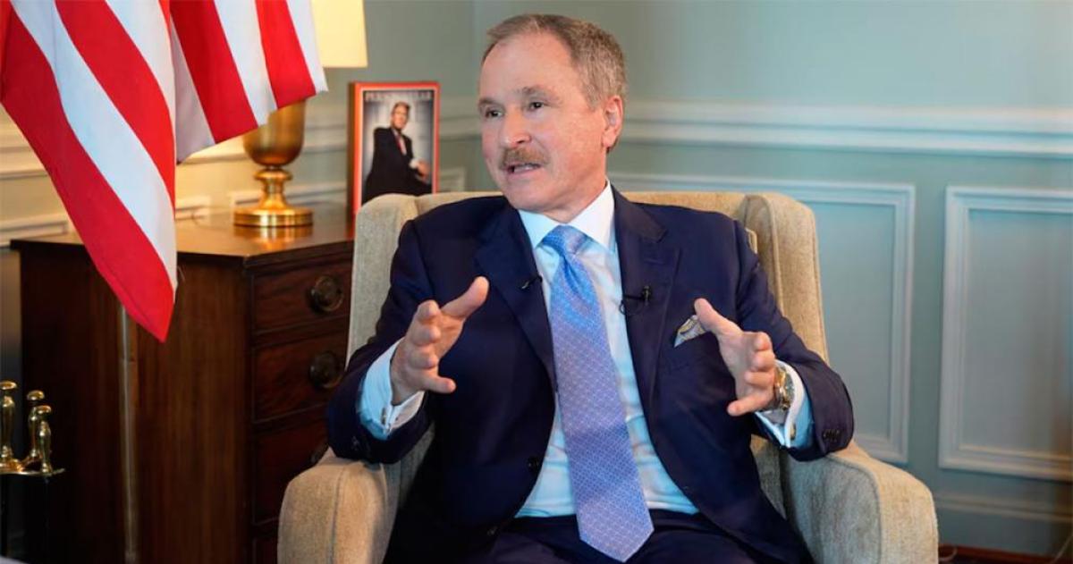 Peter Lamelas ratificoacute el respaldo de Estados Unidos al gobierno de Milei y habloacute de apoyo econoacutemico y poliacutetico