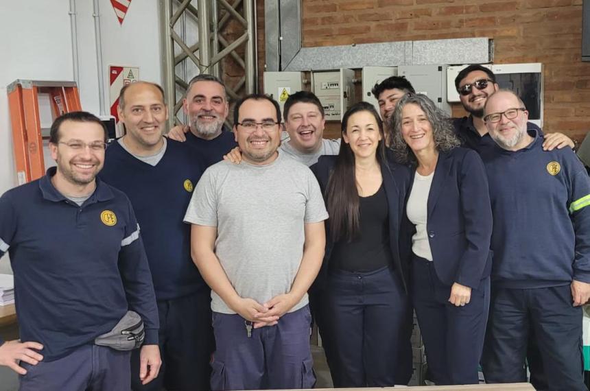 El grupo de trabajadores de la CPE