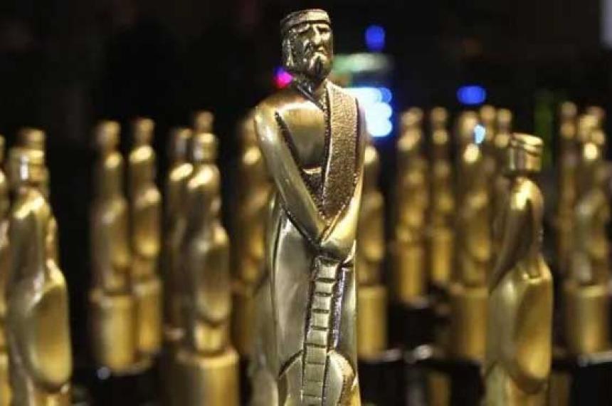 Estatuillas de los Premios Martín Fierro