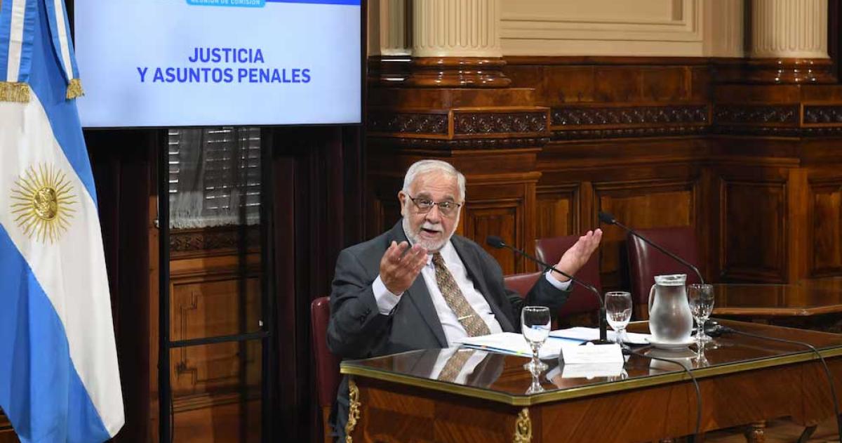 Juan Carlos Pagotto de La Libertad Avanza preside la Comisión de Justicia y Asuntos Penales del Senado de la Nación