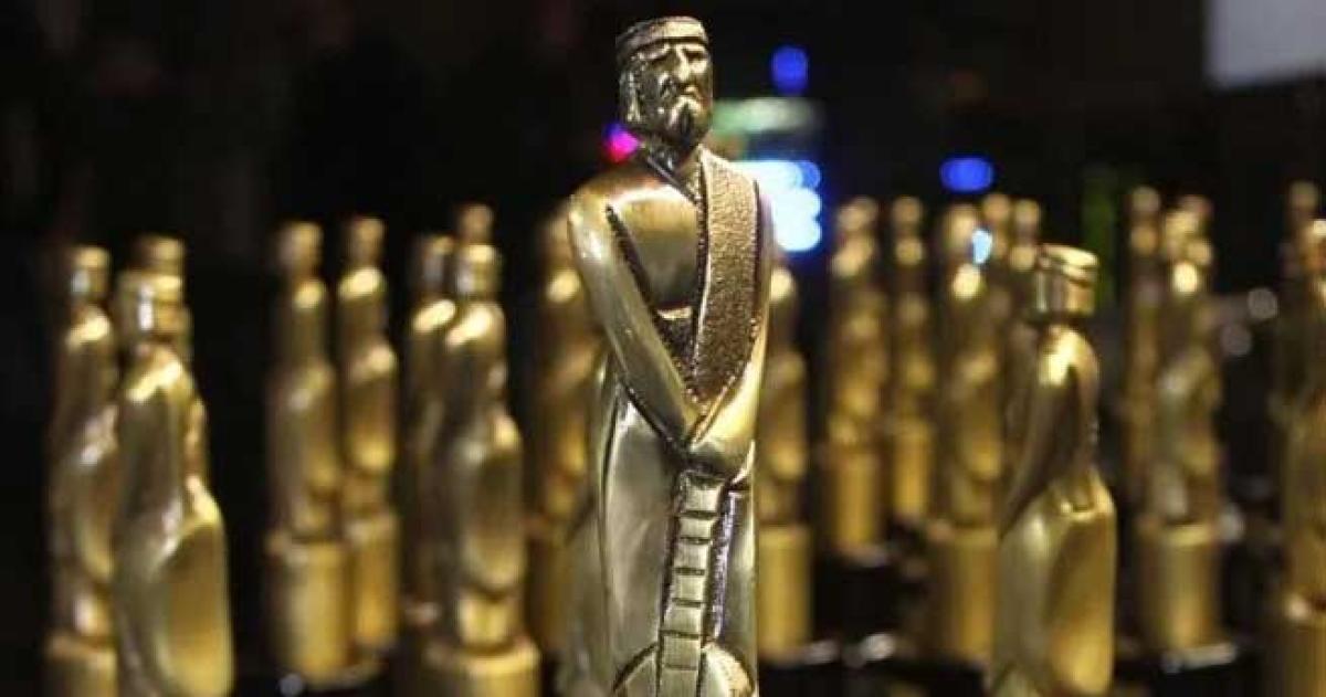 Estatuillas de los Premios Martín Fierro