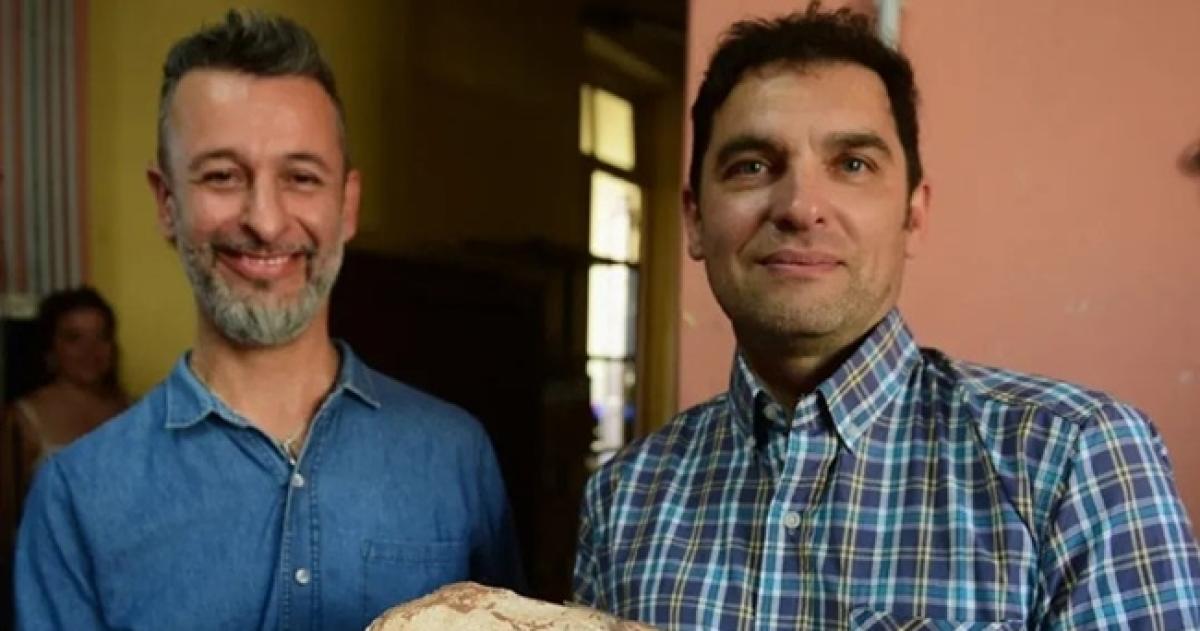 El investigador realiquense (a la derecha) formó parte del descubrimiento al norte de Córdoba