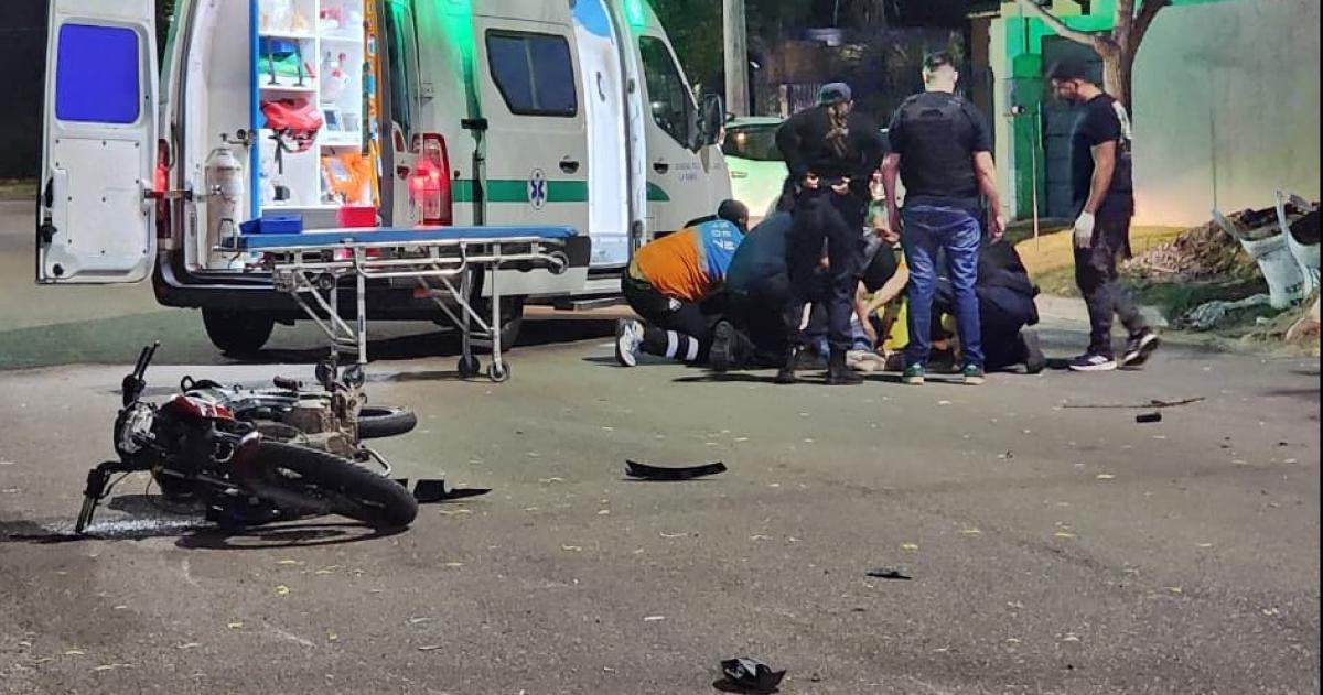 Grave choque en General Pico (Foto infopicocom)