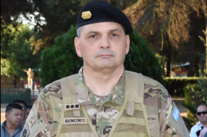 El coronel de Infantería Julio César Buoniconto