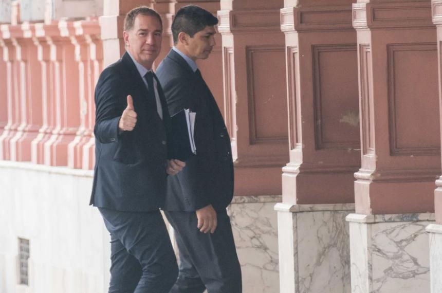 El ministro del Interior Diego Santilli