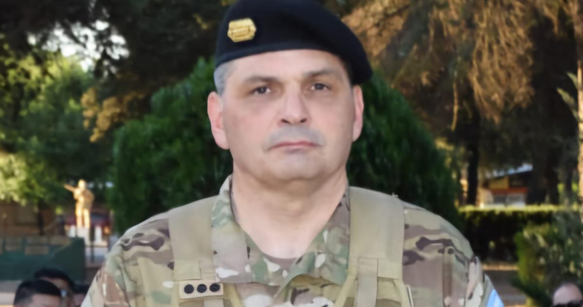 El coronel de Infantería Julio César Buoniconto
