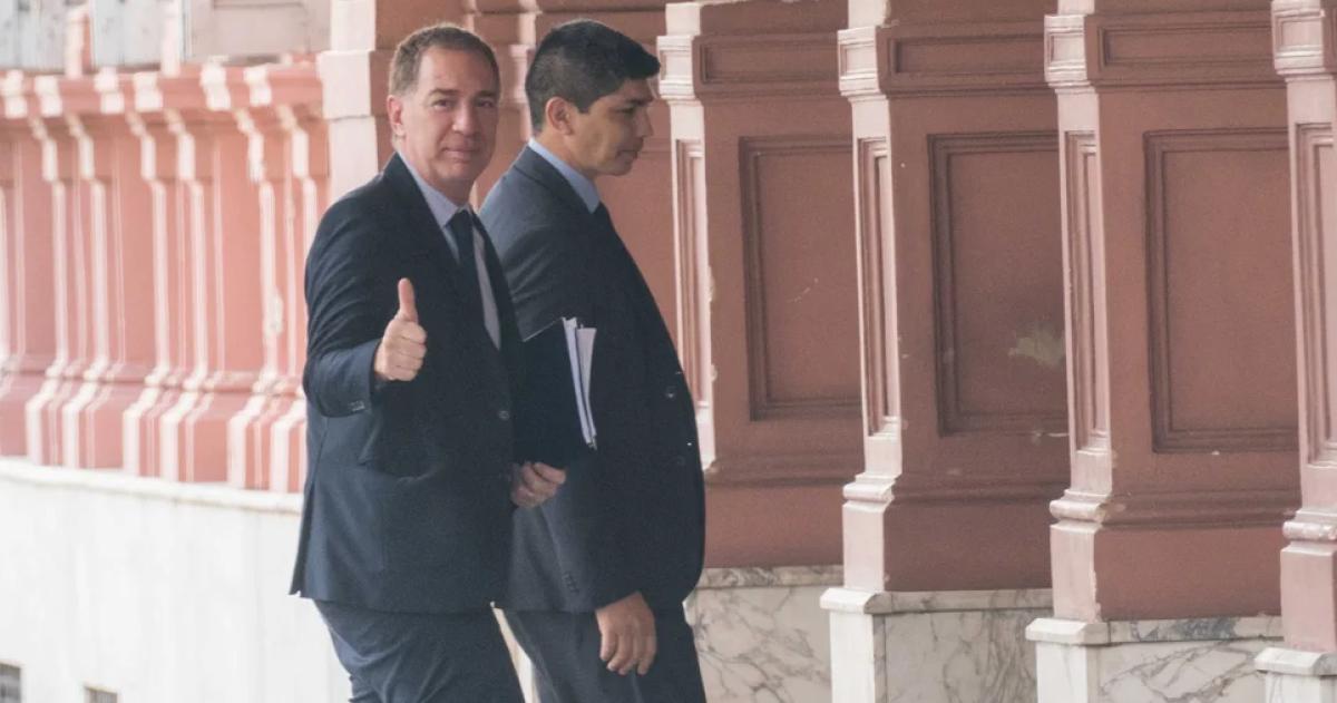 El ministro del Interior Diego Santilli