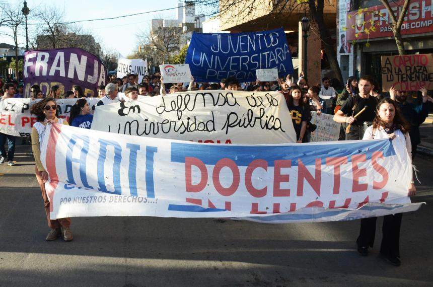 ADU repudioacute al diputado Ravier por defender el ajuste universitario