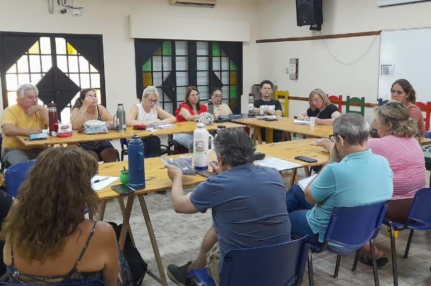 El plenario de UTELPa realizado este martes