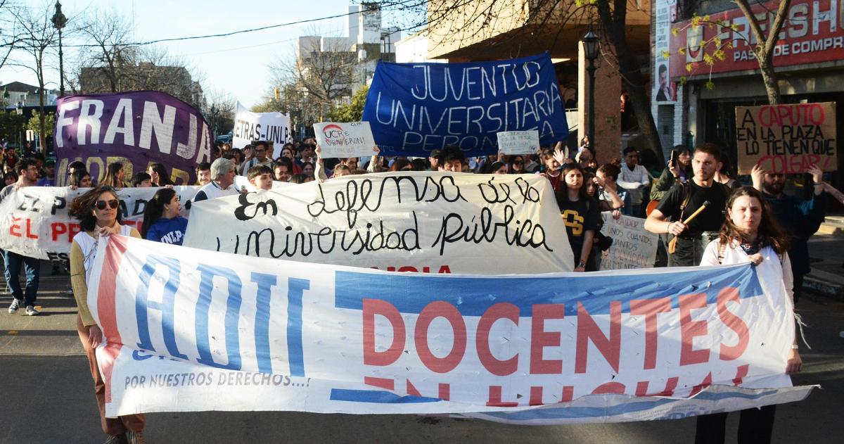 ADU repudioacute al diputado Ravier por defender el ajuste universitario