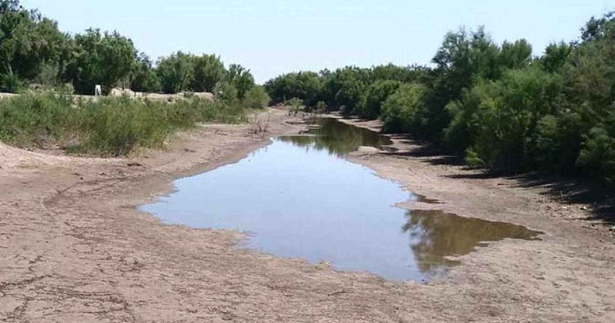 El oeste pampeano volvió a quedar sin agua del río Atuel