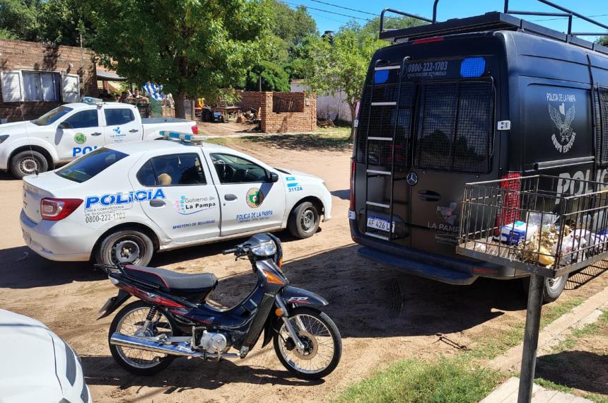 Se llevó a cabo un allanamiento con la colaboración del Grupo Especial Policial (GEP)