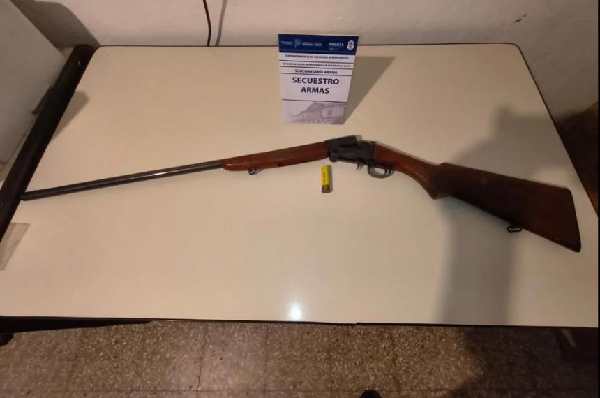 La Policía secuestró el arma con que se cometió el crimen