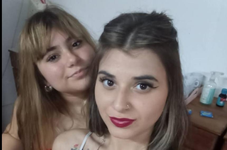 Alejandra con su hija Lía en la �ltima navidad que pasaron juntas