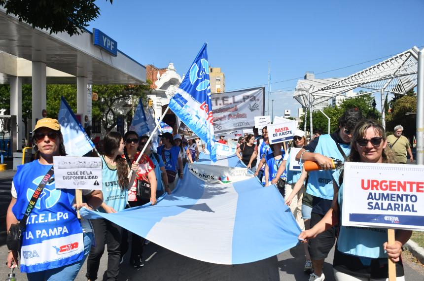 Utelpa contra el ajuste educativo en el Presupuesto
