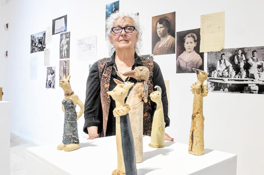 La artista y militante por los derechos humanos falleció en Santa Rosa (Foto Radio Kermes)