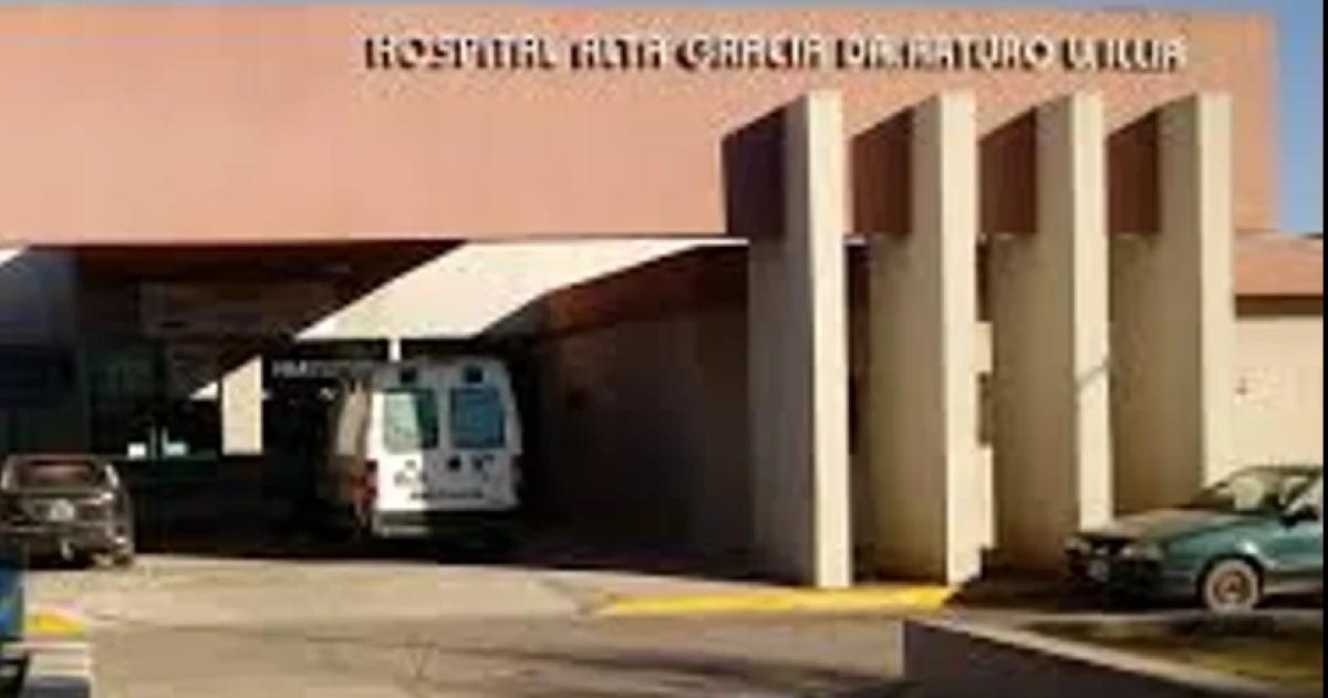 La mujer fue trasladada de urgencia al Hospital de Alta Gracia
