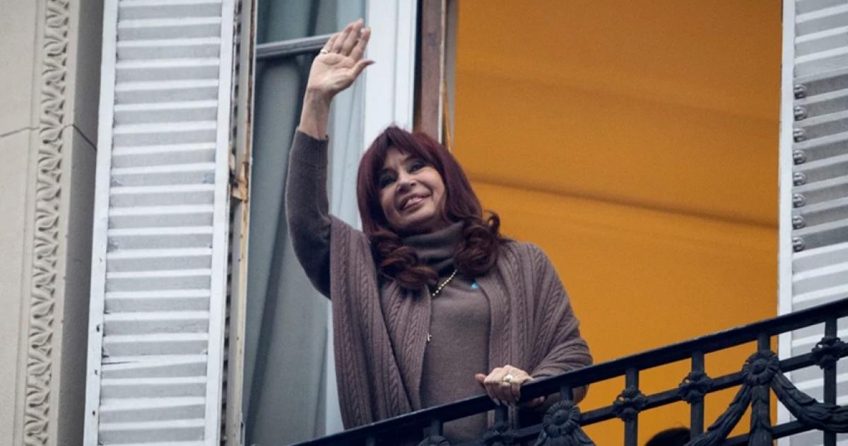 La expresidenta Cristina Kirchner