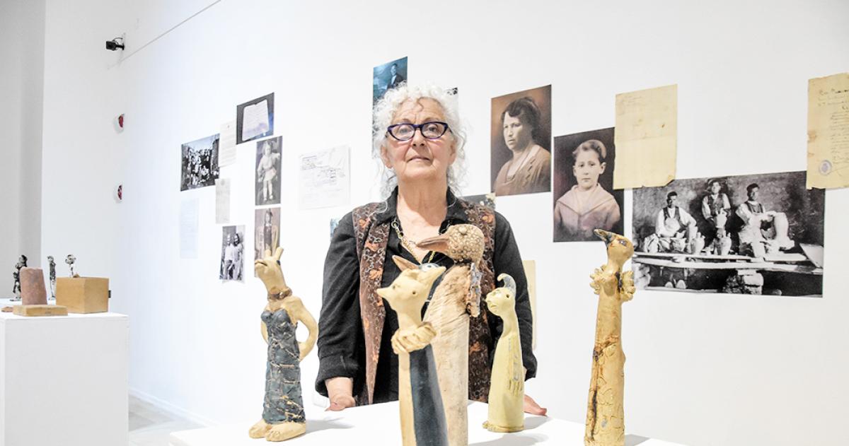 La artista y militante por los derechos humanos falleció en Santa Rosa (Foto Radio Kermes)