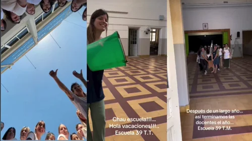 Maacutes videos de docentes- parodias guintildeos a la rutina escolar y mensajes de despedida