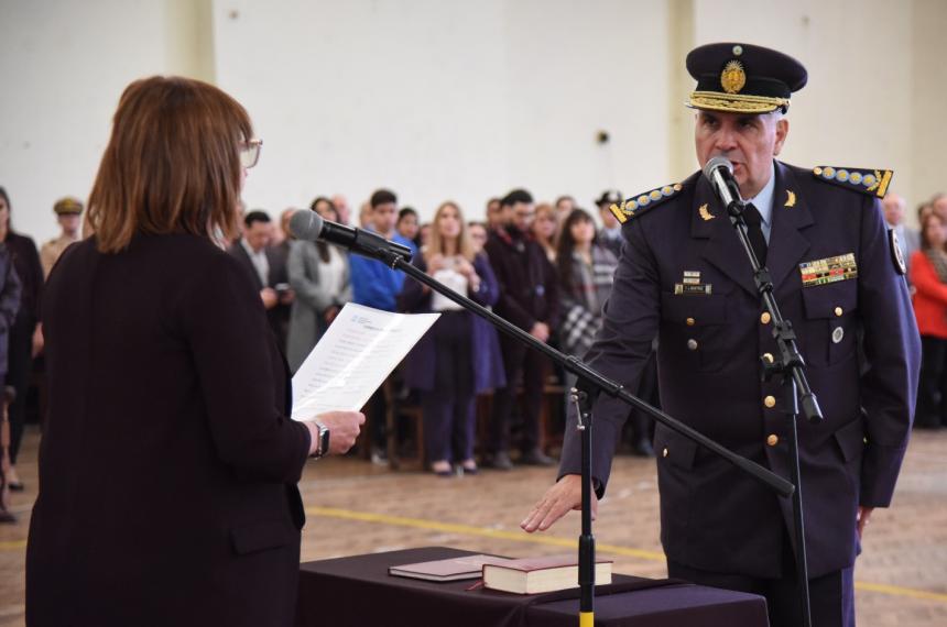 Martínez cuando fue puesto en funciones por la ex ministra Patricia Bullrich