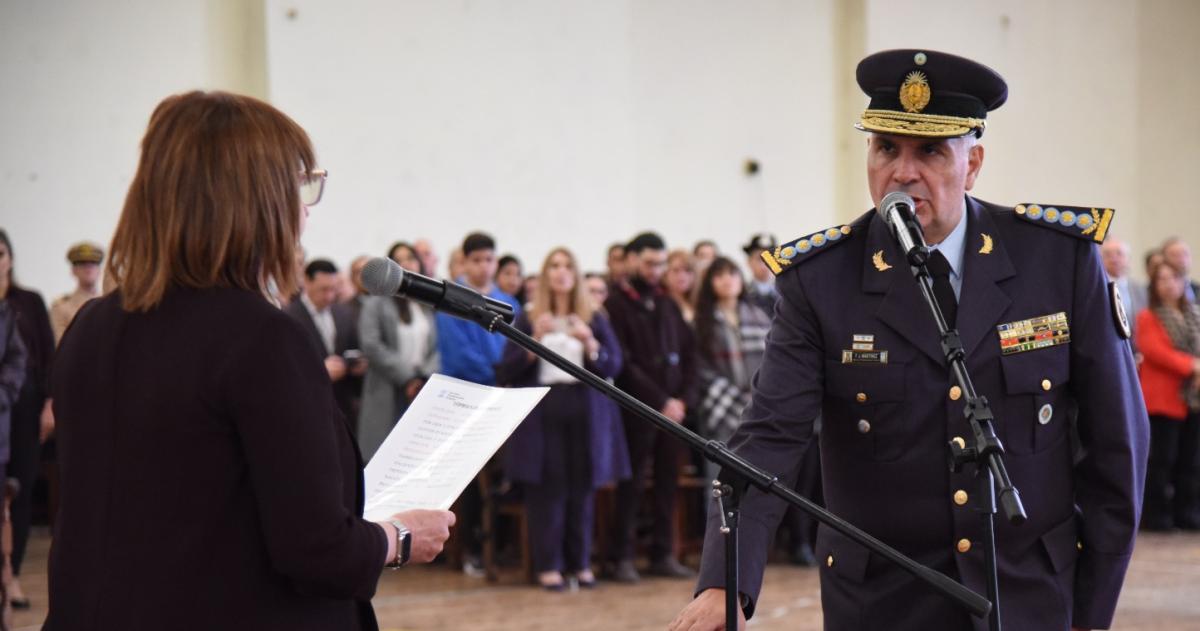 Martínez cuando fue puesto en funciones por la ex ministra Patricia Bullrich