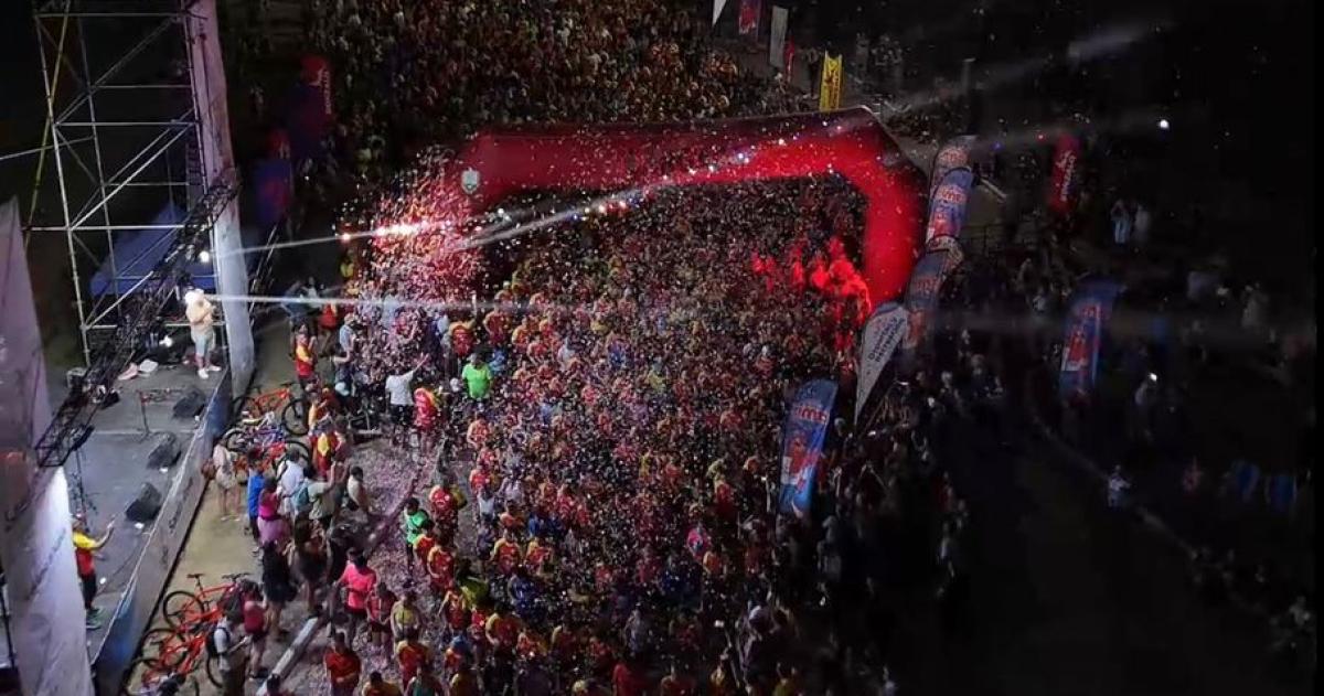 Maacutes de 12000 personas colmaron la Laguna para la inauguracioacuten de las obras