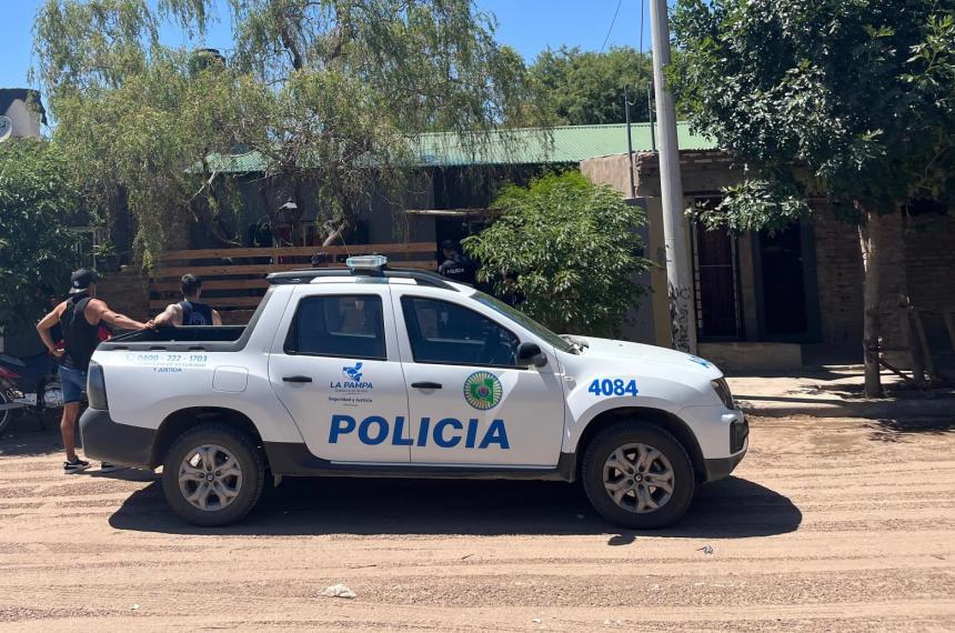 El allanamiento realizado en Toay