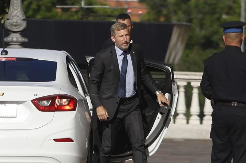 El gobernador Frigerio en Casa Rosada