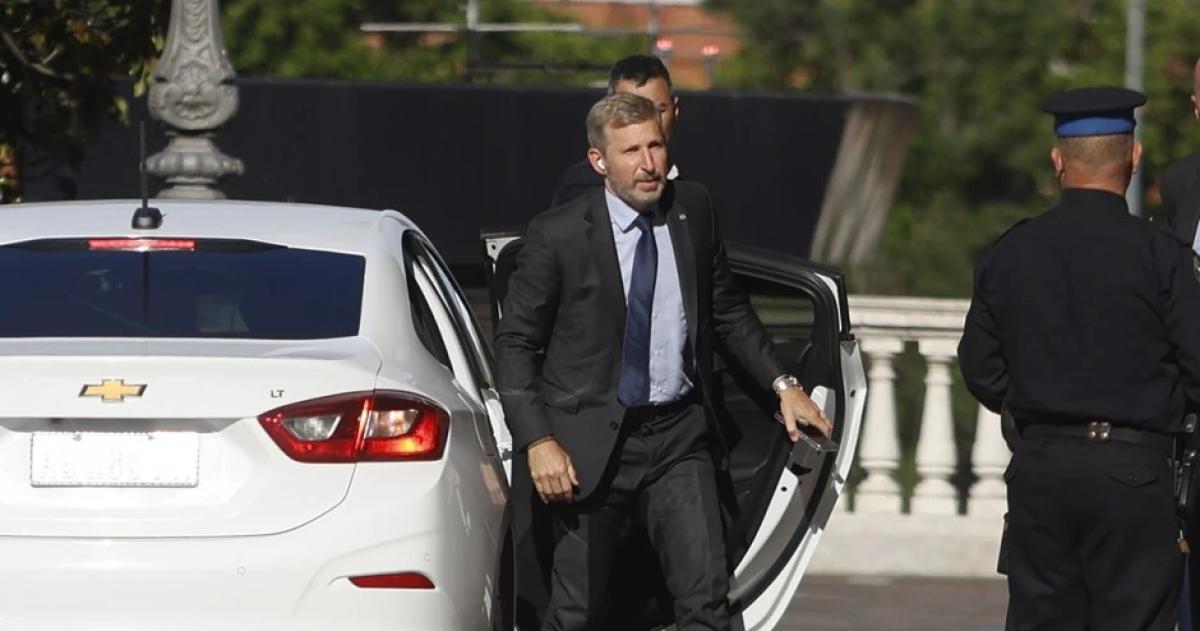 El gobernador Frigerio en Casa Rosada