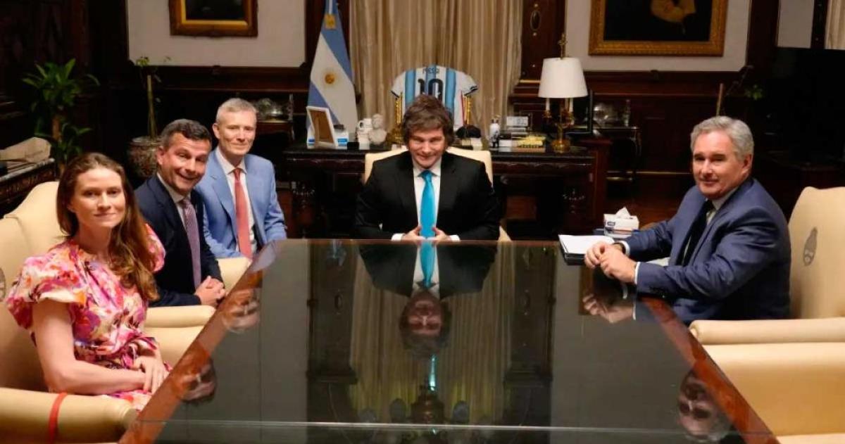 Milei recibioacute en Casa Rosada al viceprimer ministro de Nueva Zelanda David Seymour