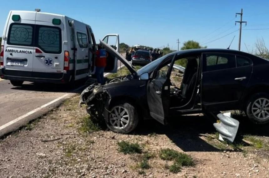 La conductora del auto una piquense de 30 años no sufrió heridas
