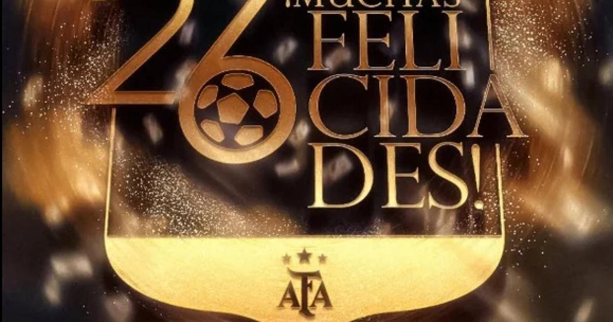 La AFA difundioacute un mensaje optimista para el antildeo del Mundial