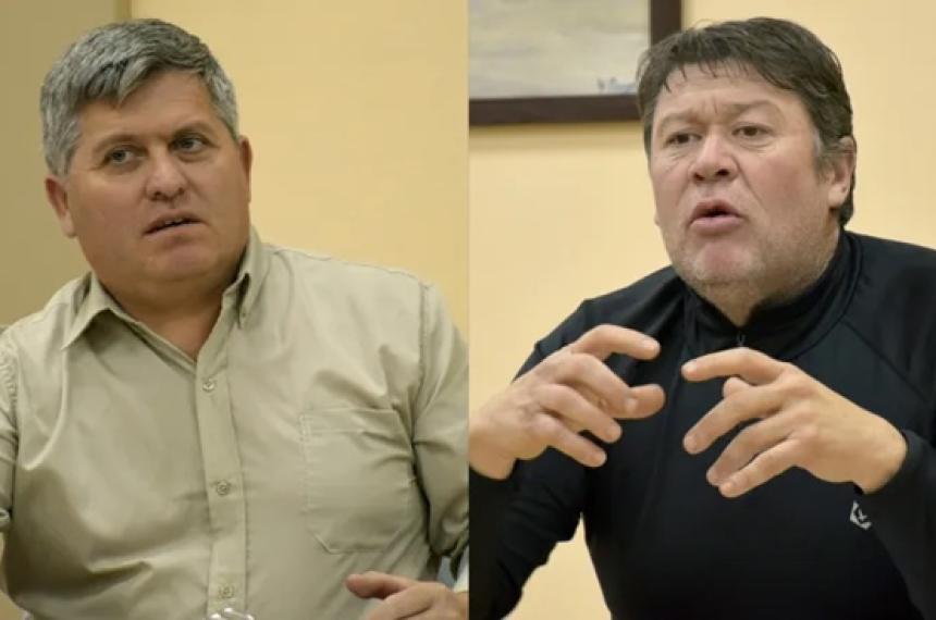 Los ediles radicales de Toay Daniel Baz�n y Eduardo Gómez pidieron respuestas al intendente Rojas