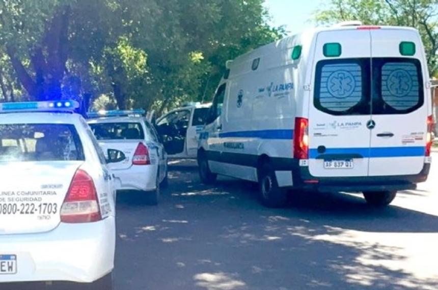 Personbal policial y de Salud concurrieron a la vivienda del barrio piquense