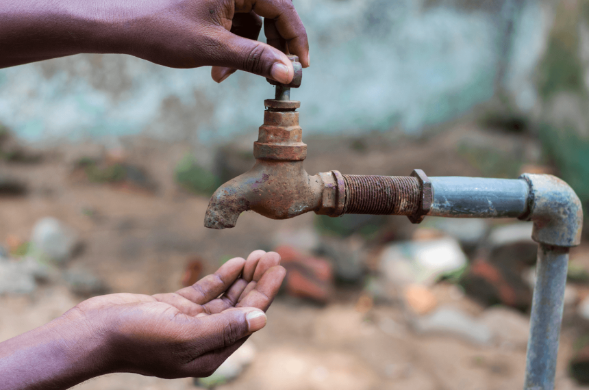 El corte se siente en los barrios del norte de la ciudad