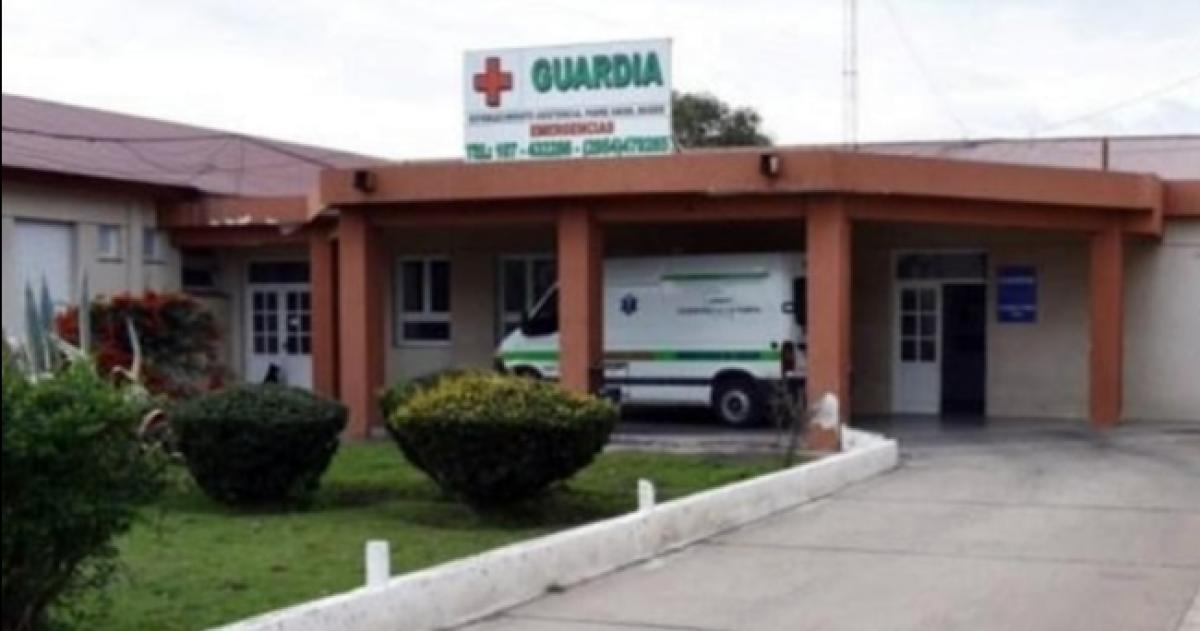 El herido fue trasladado al Hospital Padre Buodo